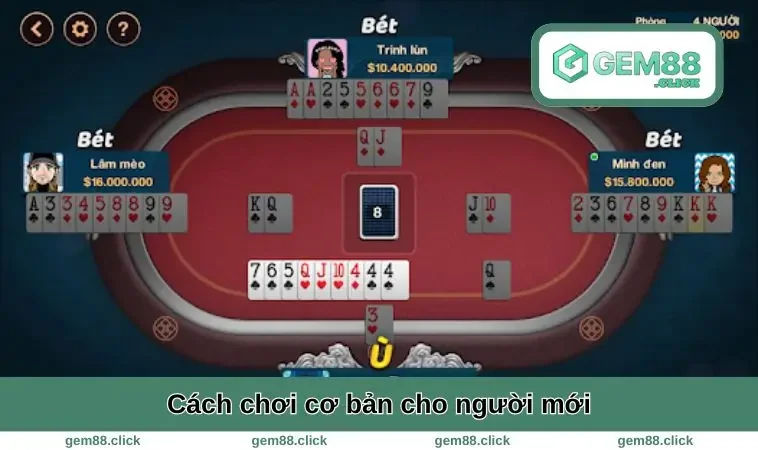 Cách Chơi Phỏm - Luật, Mẹo Và Chiến Thuật Thắng Nhanh 1 Cách chơi cơ bản cho người mới
